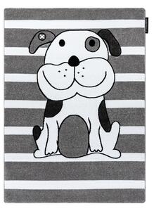 Dywany Łuszczów Dětský kusový koberec Petit Puppy grey - 160x220 cm