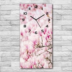 Nástěnné hodiny tiché Květ magnolie pl_zsp_30x60_c-f_81680689