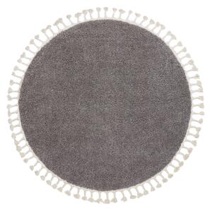 Dywany Łuszczów Kusový koberec Berber 9000 brown kruh - 120x120 (průměr) kruh cm