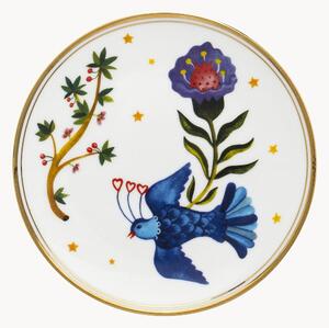 Ručně vyrobený porcelánový dortový podnos Fabula