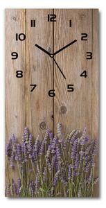 Nástěnné hodiny Levandule na dřevě pl_zsp_30x60_c-f_85126180