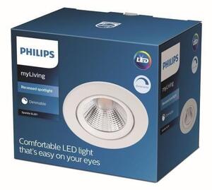 PH 8718699755683 LED Zapuštěné bodové svítidlo Philips SPARKLE SL261 8718699755683 5,5W 350lm 2700K IP20 bílé stmívatelné - PHILIPS (929002374220)