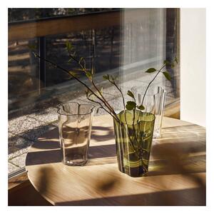 Váza Alvar Aalto iittala 25,1 cm světle hnědá linen