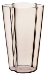 Váza Alvar Aalto iittala 22 cm světle hnědá linen
