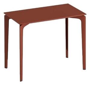 Fast Konzolový stolek Allsize, Fast, obdélníkový 90x50x74 cm, rám hliník barva dle vzorníku, deska hliník barva dle vzorníku