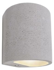 Deko-Light nástěnné přisazené svítidlo Sabik 220-240V AC/50-60Hz G9 1x max. 25,00 W 110 mm šedá 341175