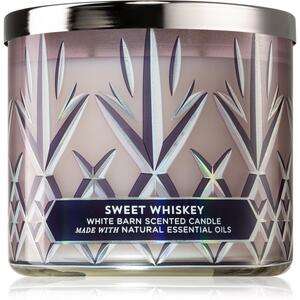 Bath & Body Works Sweet Whiskey vonná svíčka 411 g