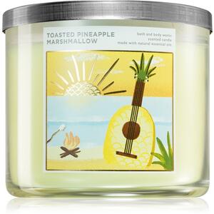 Bath & Body Works Toasted Pineapple Marshmallow vonná svíčka 411 g