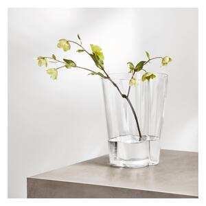 Váza Alvar Aalto iittala 27 cm čirá