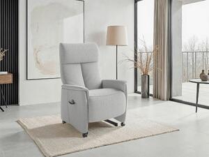 RELAXAČNÍ KŘESLO, textil, barvy stříbra Sit & More - Online Only křesla & taburety, Online Only