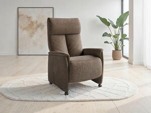 RELAXAČNÍ KŘESLO, textil, hnědá Sit & More - Online Only křesla & taburety, Online Only