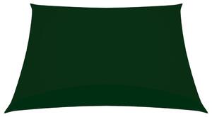Stínící plachta oxfordská látka čtvercová 7 x 7 m tmavě zelená