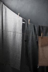 Cestovní ručník NYYTTI Lapuan Kankurit 65x130 cm šedočerný *