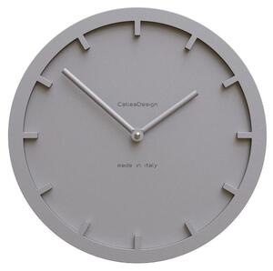 Hodiny CalleaDesign 10-011-2 Miny 26 cm aluminium