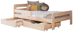 POSTEL S ÚLOŽNÝM PROSTOREM 120/200 cm, MID.YOU - Dětské pokoje sestavy, Online Only