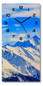 Moderní hodiny nástěnné Hory zima pl_zsp_30x60_c-f_96505174