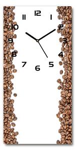 Moderní hodiny nástěnné Zrnka kávy pl_zsp_30x60_c-f_98900337