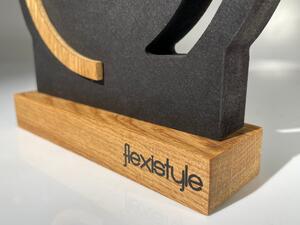 Flexistyle ZS - stolní dubové hodiny