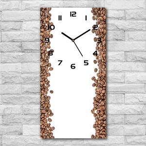 Moderní hodiny nástěnné Zrnka kávy pl_zsp_30x60_c-f_98900337
