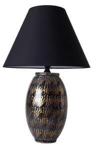 Stolní lampa RAMZES 1xE27/40W/230V černá