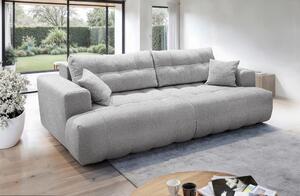 POHOVKA BIG SOFA, plast, textil, kompozitní dřevo, šedobéžová Livetastic - Pohovky, Online Only