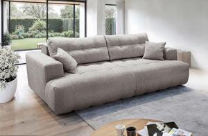 POHOVKA BIG SOFA, plast, textil, kompozitní dřevo, mokka Livetastic - Pohovky, Online Only