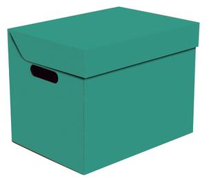 Dekorativní kartonová krabice s víkem mořská APLA