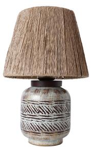 Stolní lampa RAMZES 1xE27/40W/230V hnědá