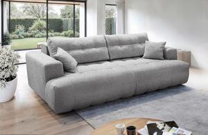 POHOVKA BIG SOFA, plast, textil, kompozitní dřevo, šedá Livetastic - Pohovky, Online Only