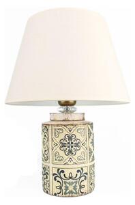 Stolní lampa RAMZES 1xE27/40W/230V bílá