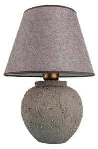 Stolní lampa RAMZES 1xE27/40W/230V hnědá