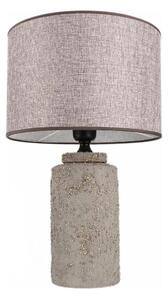 Stolní lampa RAMZES 1xE27/40W/230V šedá