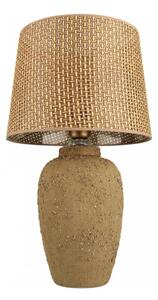 Stolní lampa RAMZES 1xE27/40W/230V hnědá