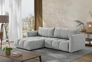 ROHOVÁ ROZKLÁDACÍ POHOVKA, plast, textil, kompozitní dřevo, šedobéžová Livetastic - Online Only sedačky, Online Only