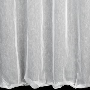 Bílá záclona na kroužcích ADEL 140x250 cm