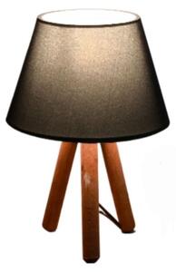 Stolní lampa AYD 1xE27/40W/230V hnědá/antracit