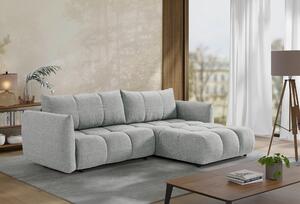ROHOVÁ ROZKLÁDACÍ POHOVKA, plast, textil, kompozitní dřevo, šedobéžová Livetastic - Online Only sedačky, Online Only