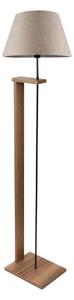 Stojací lampa AYD 1xE27/40W/230V béžová/hnědá