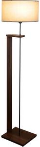 Stojací lampa AYD 1xE27/40W/230V béžová/hnědá