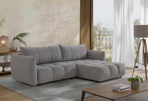 ROHOVÁ ROZKLÁDACÍ POHOVKA, plast, textil, kompozitní dřevo, šedá Livetastic - Online Only sedačky, Online Only
