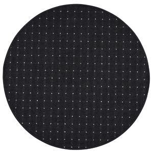 Vopi koberce Kusový koberec Udinese antracit kulatý - 57x57 (průměr) kruh cm