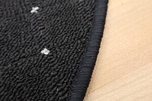 Condor Carpets Kusový koberec Udinese antracit kruh - 400x400 (průměr) kruh cm