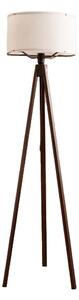 Stojací lampa AYD 1xE27/40W/230V hnědá/bílá