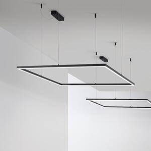 Ideal Lux 259208 ORACLE SLIM závěsné svítidlo LED 51W/4100lm 3000K černá