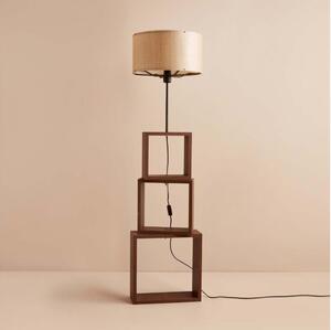 Stojací lampa AYD 1xE27/40W/230V hnědá