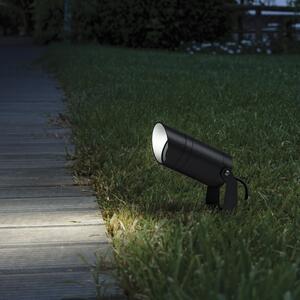 IdealLux 245072 STARLIGHT PT vnější bodové LED svítidlo / reflektor 10W 900lm 4000K IP68 šedá