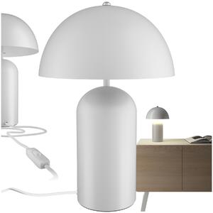 Tectake Malá retro stolní lampa Altea, 40W - bílá