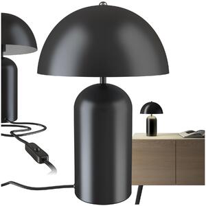 Tectake Malá retro stolní lampa Altea, 40W - černá