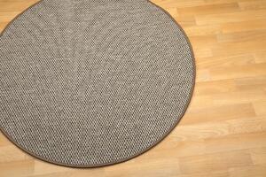 Vopi koberce Kusový koberec Nature světle béžový kruh - 67x67 (průměr) kruh cm