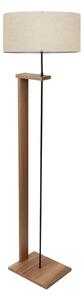 Stojací lampa AYD 1xE27/40W/230V hnědá/béžová